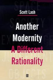 Cover of: Another Modernity: A Different Rationality