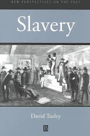 Cover of: Slavery (New Perspectives on the Past (Basil Blackwell Publisher,)