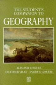Cover of: The Student's companion to geography