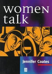 Cover of: Women talk by Jennifer Coates