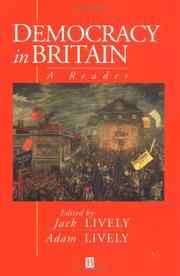 Cover of: Democracy in Britain: A Reader
