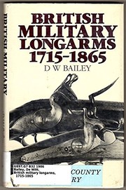 Cover of: British military longarms, 1715-1865