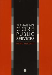 Cover of: Managing core public services