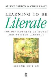 Learning to be literate by Alison Garton