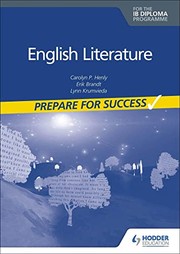 Cover of: Exam Preparation for English Literature for the IB Diploma