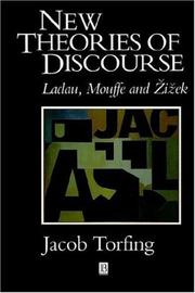 Cover of: New theories of discourse by Jacob Torfing