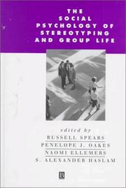 The Social Psychology of Stereotyping and Group Life by Russell Spears