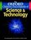 Cover of: The Oxford Children's Encyclopedia of Science and Technology (Oxford Children's Encyclopedias)