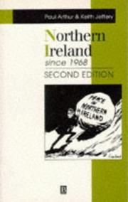 Cover of: Northern Ireland since 1968 by Arthur, Paul