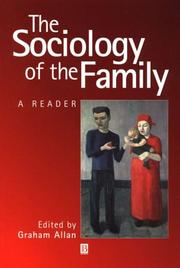 Cover of: The sociology of the family: a reader