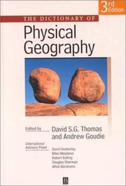 Dictionary of Physical Geography by David S. Thomas, Andrew S. Goudie