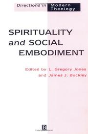 Cover of: Spirituality and social embodiment