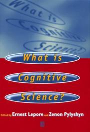 Cover of: What is cognitive science? by edited by Ernest Lepore and Zenon Pylyshyn.