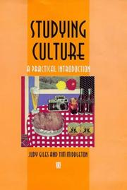 Cover of: Studying Culture: A Practical Introduction