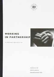 Cover of: Working Partnership: A Collaborative Approach to Care