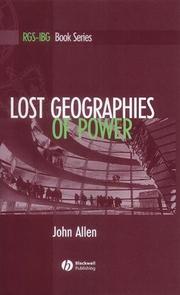 Cover of: Lost Geographies of Power (Rgs-Ibg Book Series)