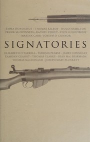 Signatories by Emma Donoghue