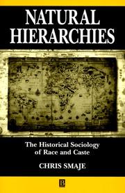 Cover of: Natural Hierarchies by Chris Smaje