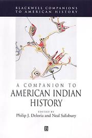 Cover of: A Companion to American Indian History