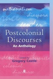 Cover of: Postcolonial discourses: an anthology