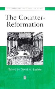 Cover of: The Counter-Reformation: the essential readings