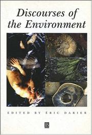 Cover of: Discourses of the Environment by Eric Darier, Eric Darier