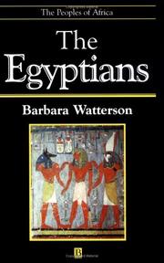 Cover of: The Egyptians (The Peoples of Africa Series) by Barbara Watterson