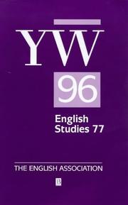 Year's Work in English Studies 1996 by Kate McGowan, Peter Kitson