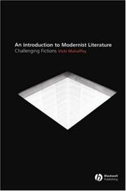 Cover of: Modernist Literature: Challenging Fictions