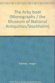 Cover of: The Årby boat by Holger Arbman