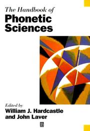 Cover of: The Handbook of Phonetic Sciences (Blackwell Handbooks in Linguistics)
