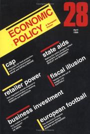 Cover of: A Economic Policy