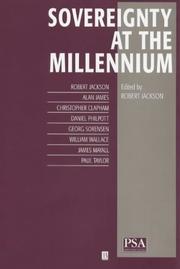 Cover of: Sovereignty at the Millennium (Political Studies Special Issues)