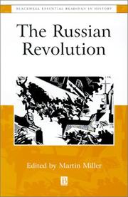 Cover of: The Russian Revolution: The Essential Readings (Blackwell Essential Readings in History)