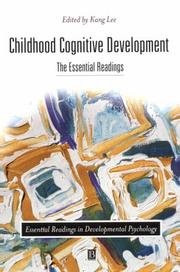 Cover of: Childhood cognitive development: the essential readings