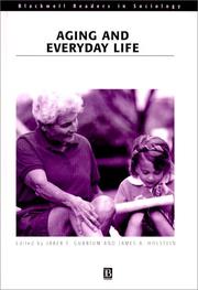 Cover of: Aging and Everyday Life (Blackwell Readers in Sociology)