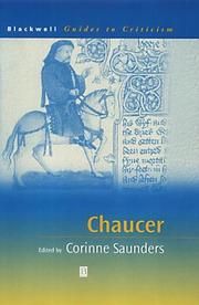 Cover of: Chaucer by edited by Corinne Saunders.
