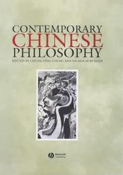 Contemporary Chinese Philosophy by Nicholas Bunnin