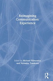 Cover of: Reimagining Communication by Michael Filimowicz, Veronika Tzankova