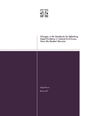 Cover of: Changes in the standards for admitting expert evidence in federal civil cases since the Daubert decision by Lloyd S. Dixon