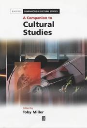 Cover of: The Companion to Cultural Studies