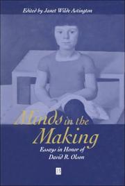 Cover of: Minds in the Making by Janet Wilde Astington