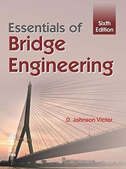 Essentials of bridge engineering by D. Johnson Victor