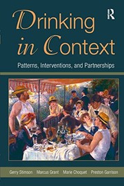 Cover of: Drinking in Context: Patterns, Interventions, and Partnerships