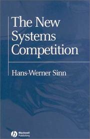 Cover of: The New Systems Competition by Hans-Werner Sinn