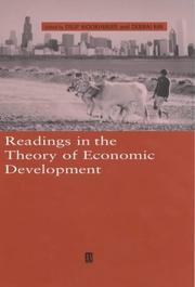 Cover of: Readings in the Theory of Economic Development (Blackwell Readings for Contemporary Economics)