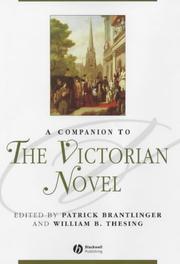 Cover of: A companion to the Victorian novel