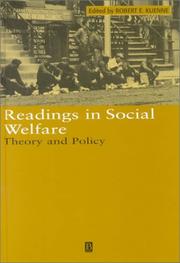 Cover of: Readings in Social Welfare by Robert E. Kuenne