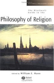 Cover of: The Blackwell guide to the philosophy of religion