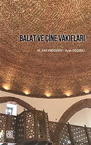 Cover of: Balat ve Çine vakıfları